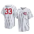 Men's No.33 Christian Encarnacion-Strand Cincinnati Reds White Replica 2022 Field Of Dreams Jersey