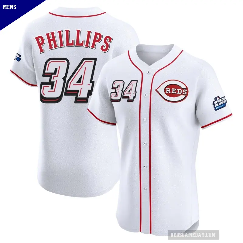 CINCINNATI REDS PHILLIPS ユニフォーム Cincinnati Reds Jersey Men's XL Red #4 Brandon Phillips MLB