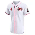 Men's No.4 Santiago Espinal Cincinnati Reds White Elite Home Jersey