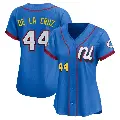 Women's No.44 Elly De La Cruz Cincinnati Reds Blue Limited National League 2025 All-Star Edition Jersey