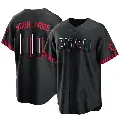 Youth No.00 Custom Cincinnati Reds Black Replica 2023 City Connect Jersey