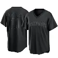 Youth No.11 Barry Larkin Cincinnati Reds Black Replica Pitch Fashion Jersey