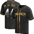 Youth No.44 Elly De La Cruz Cincinnati Reds Gold Replica Black en Alternate Jersey